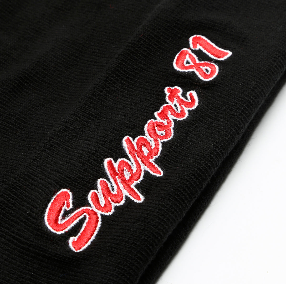Beanie with Cuff, Hells Angels Frisco 81 Support Gear