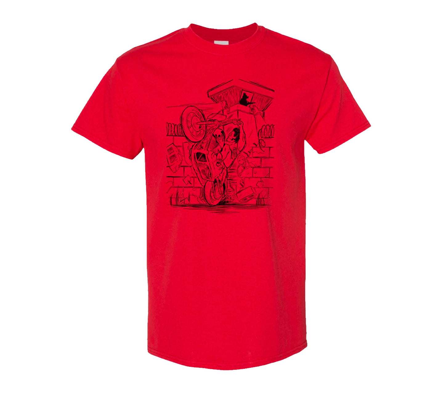 BHC 2019 T-Shirt red , Hells Angels Frisco 81 Support Gear