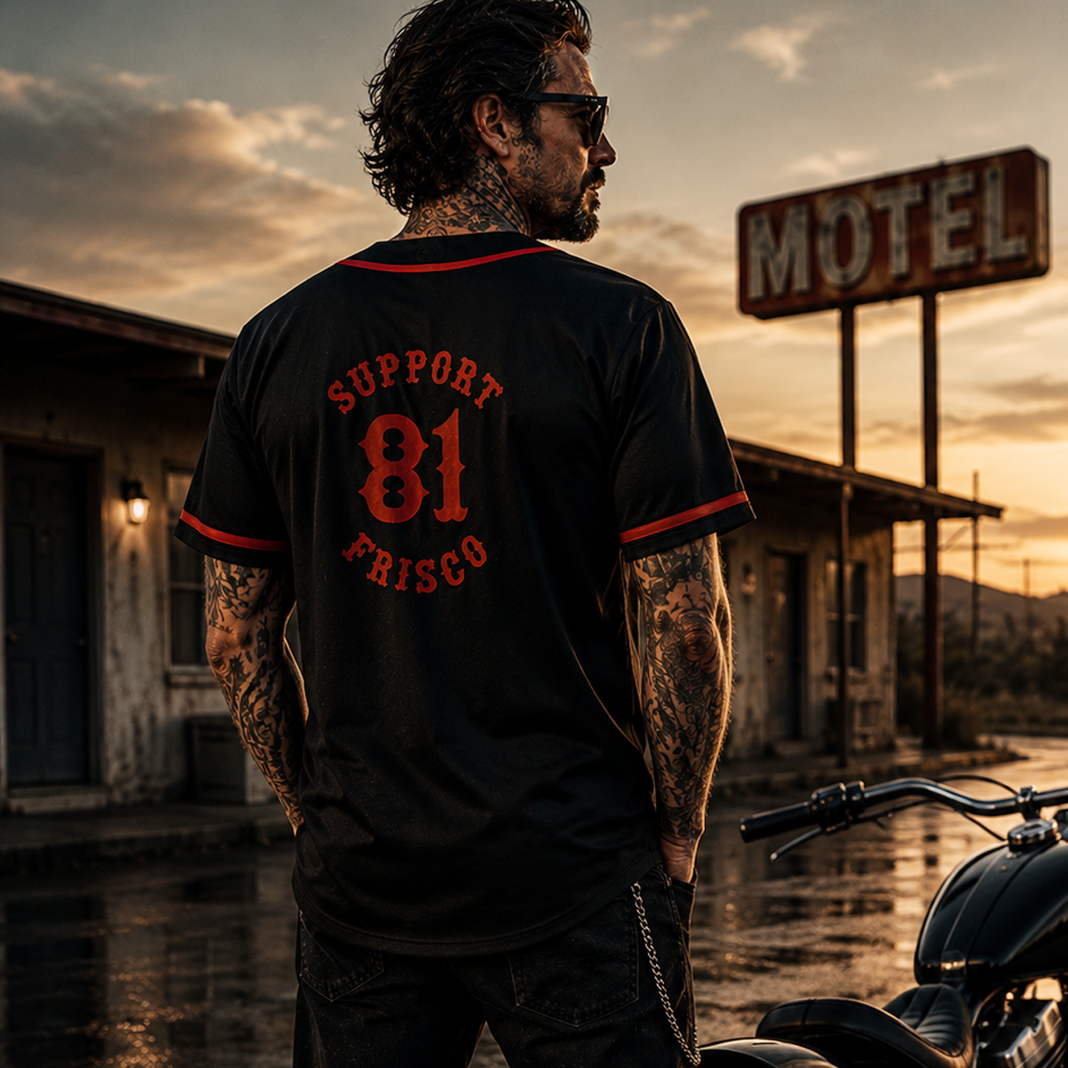 Black Baseball Jersey