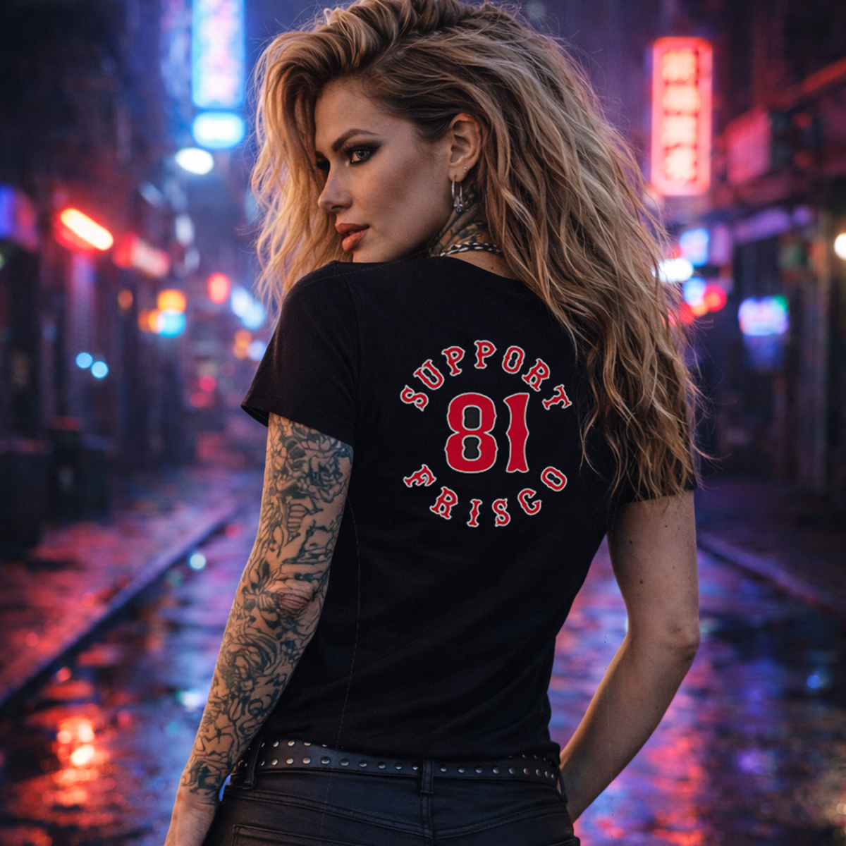 Support 81 Ladies T-Shirt
