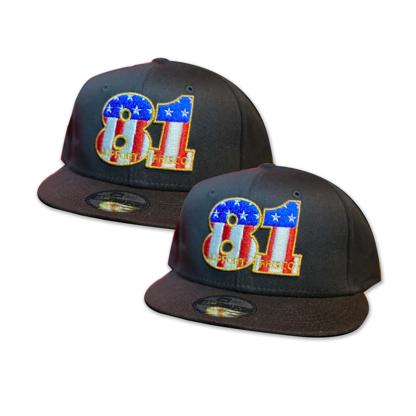 Limited Edition Snapback Red White Blue Gold Support81 Frisco Hat Black, Hells Angels Frisco 81 Support Gear