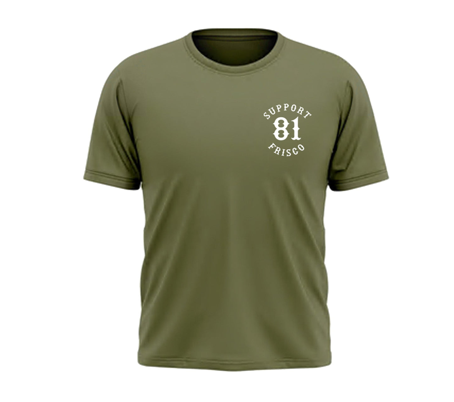 Amex Flg Shirt back, Hells Angels Frisco 81 Support Gear