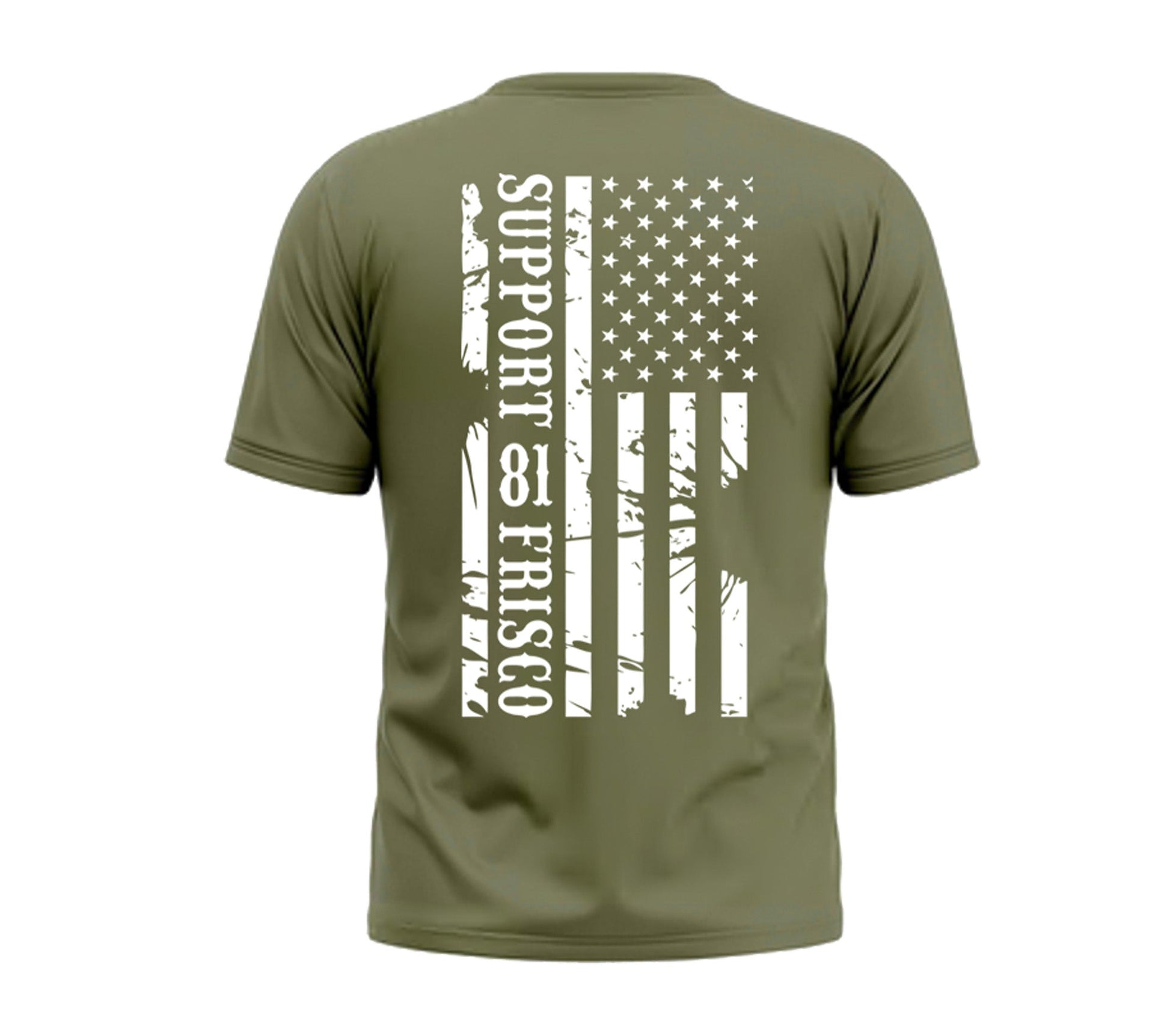 Amex Flg Shirt back, Hells Angels Frisco 81 Support Gear