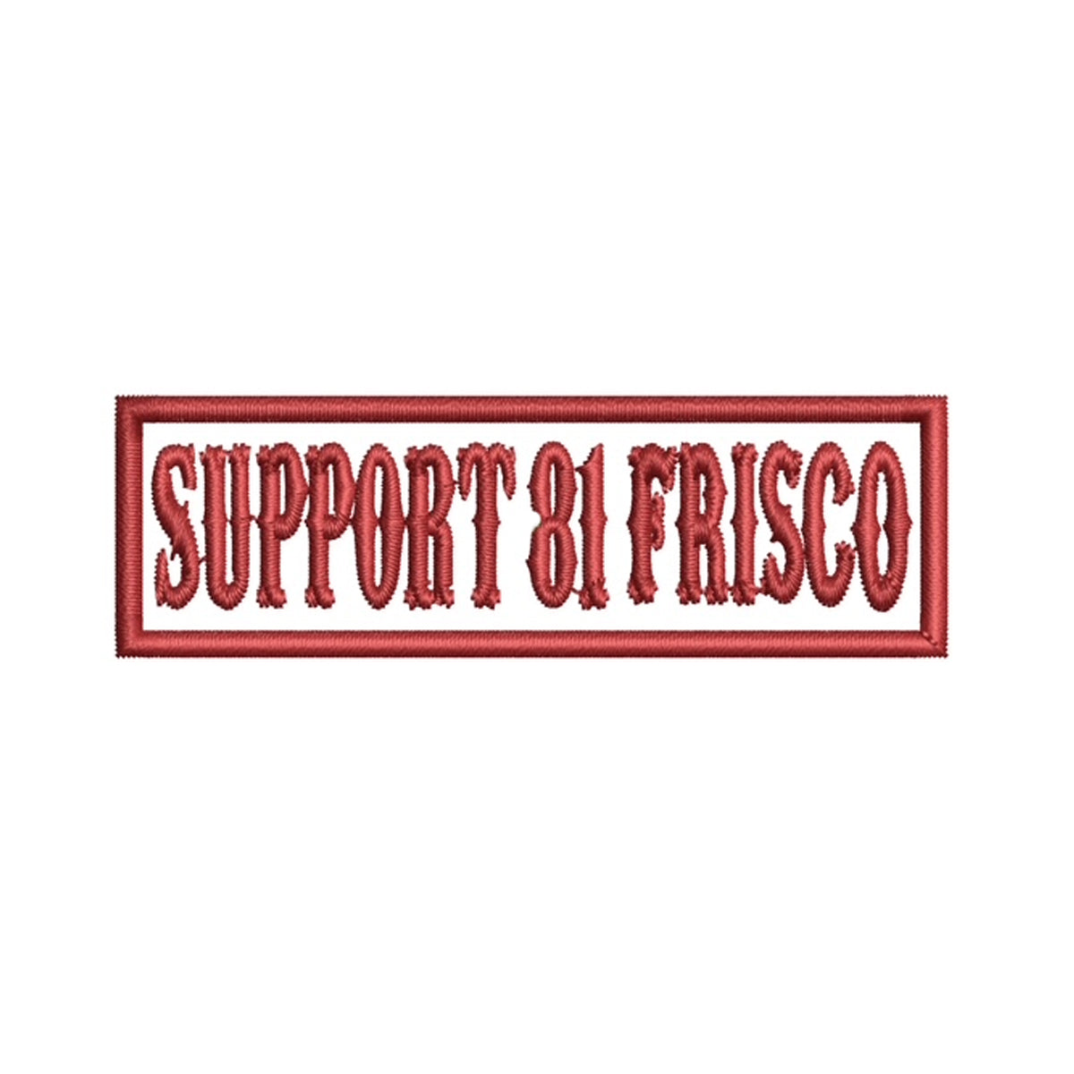 Patch - Support 81 Frisco