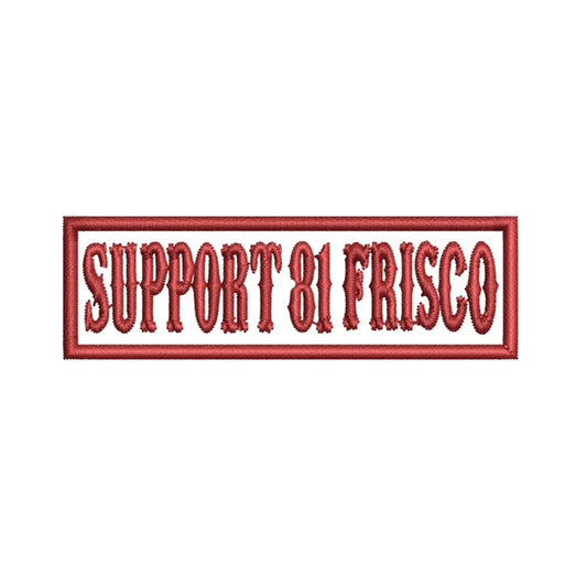 Patch - Support 81 Frisco