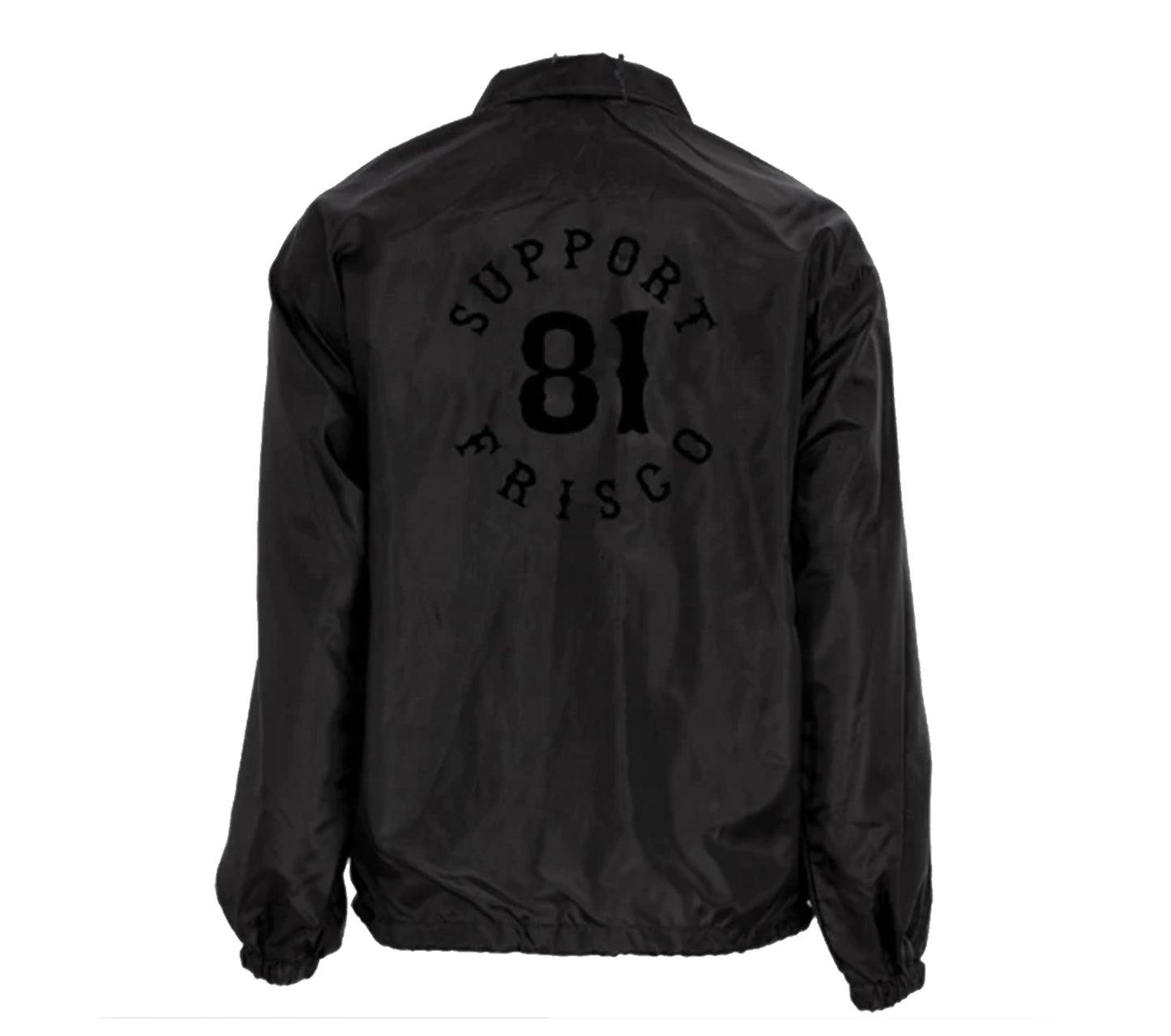Support 81 Wind breaker Black Print, Hells Angels Frisco 81 Support Gear