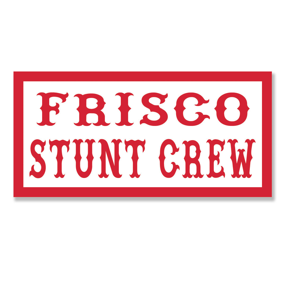 frisco stunt crew sticker, Hells Angels Frisco 81 Support Gear