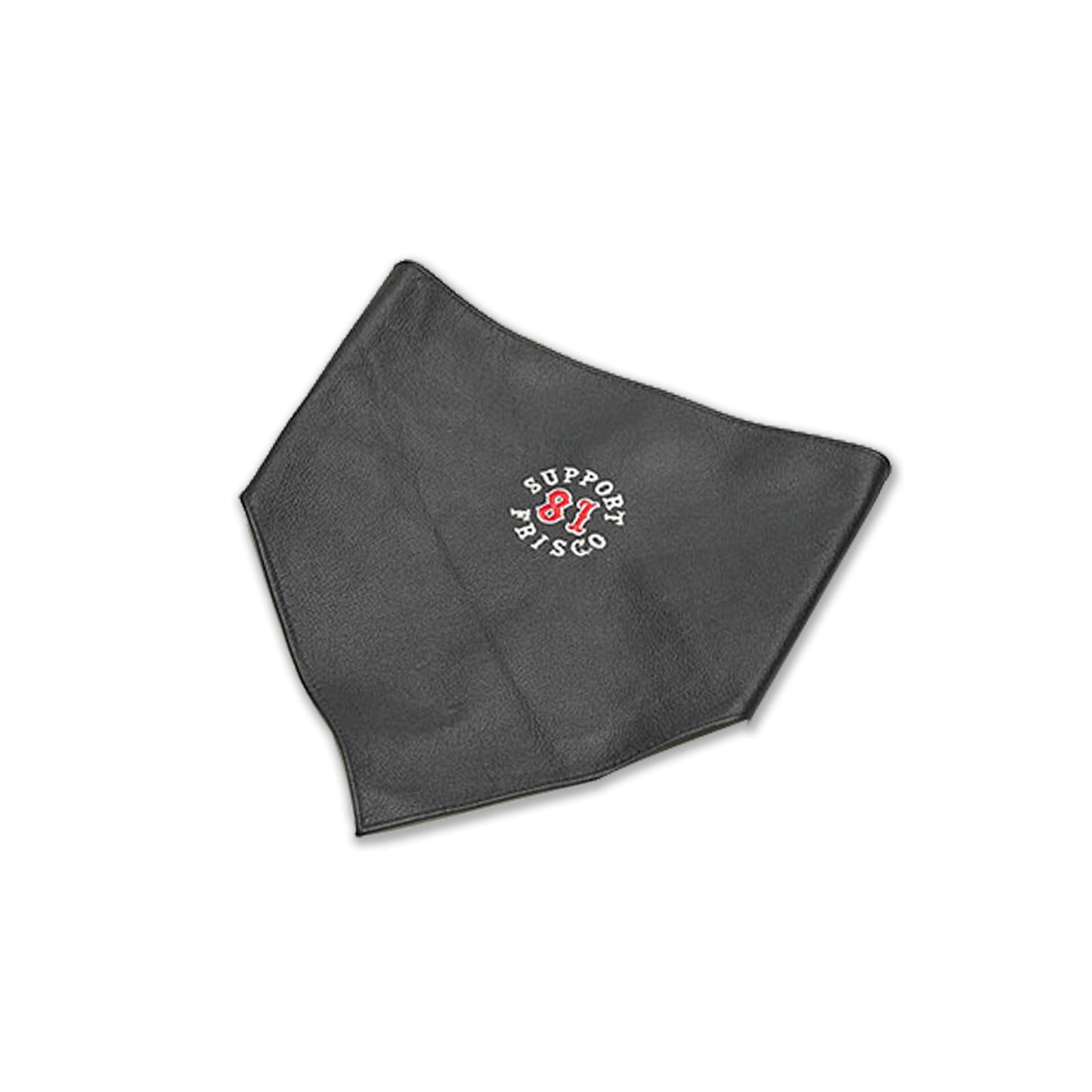 Leather Facemasks Red White support, Hells Angels Frisco 81 Support Gear,