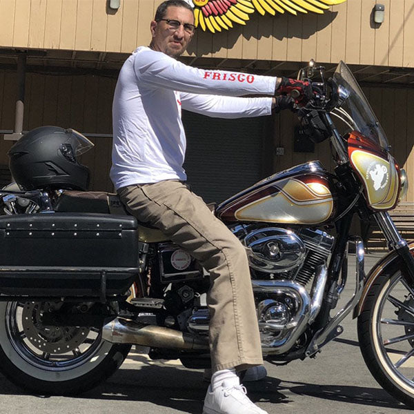 Long Sleeve Summer Riding Shirt, Hells Angels Frisco 81 Support Gear