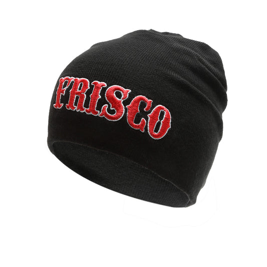 Beanie - Black - Without Cuff - Support 81 Frisco