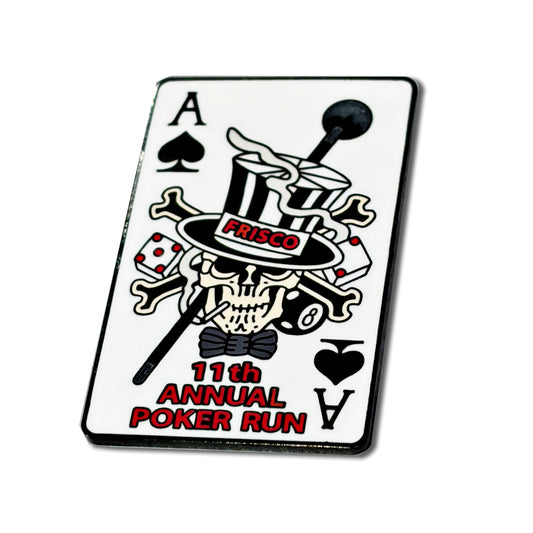 Frisco - 11th Poker Run Pin