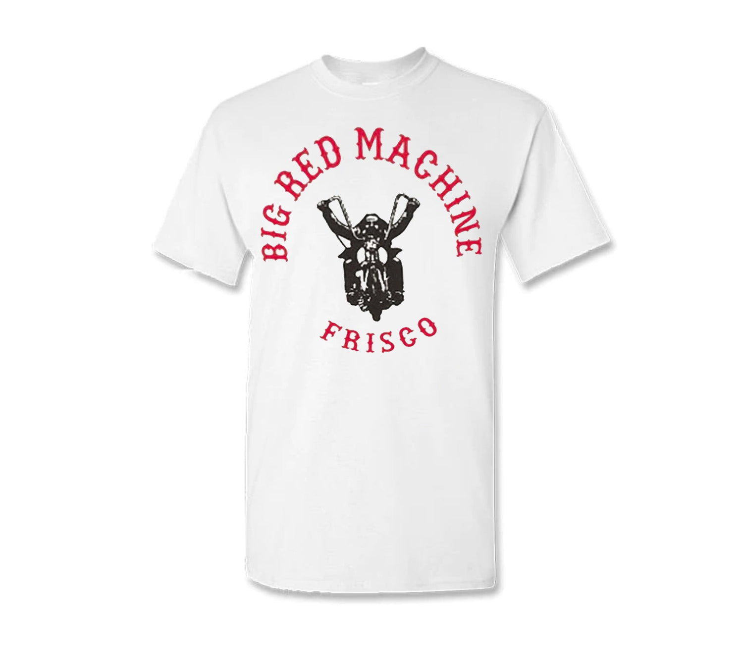 Big Red Machine Frisco White Tee, Hells Angels Frisco 81 Support Gear