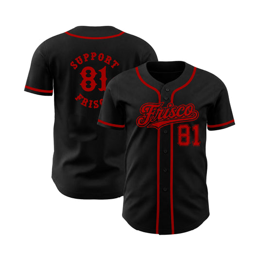 Black Baseball Jersey