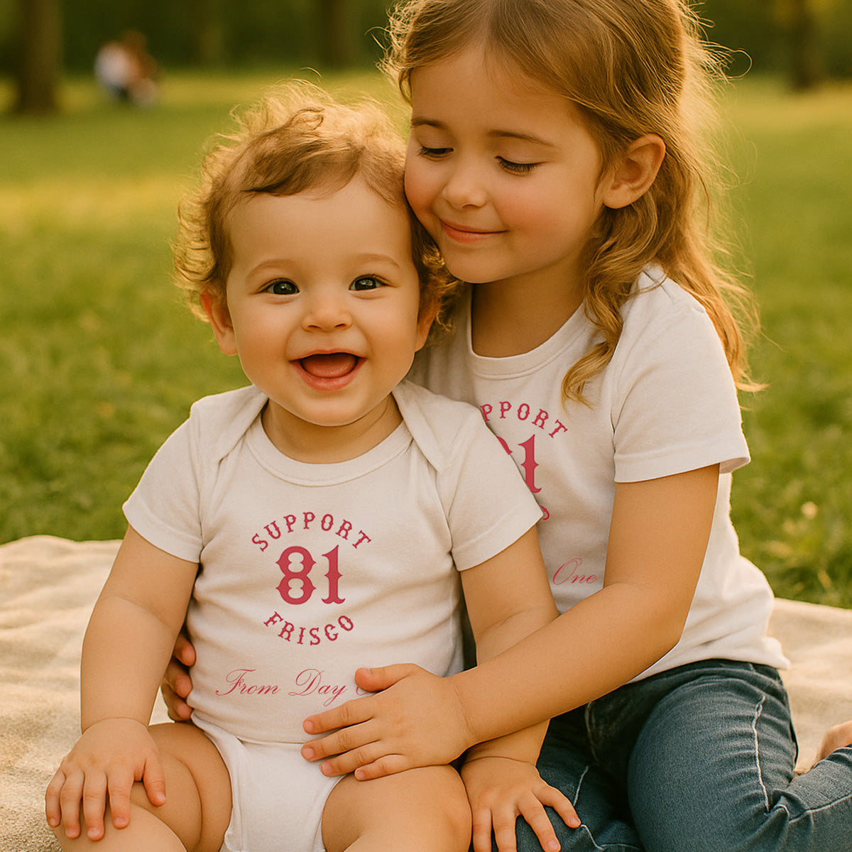 Children’s  Support 81 Frisco Onesies and T-Shirts