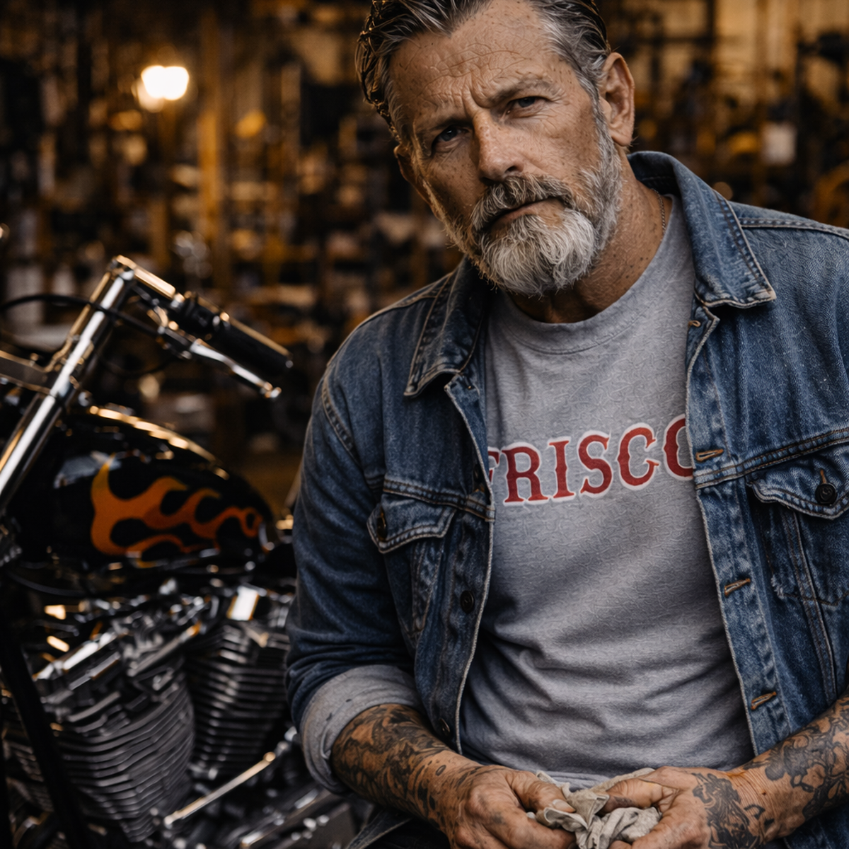 FRISCO  - Gray Men’s T-Shirt