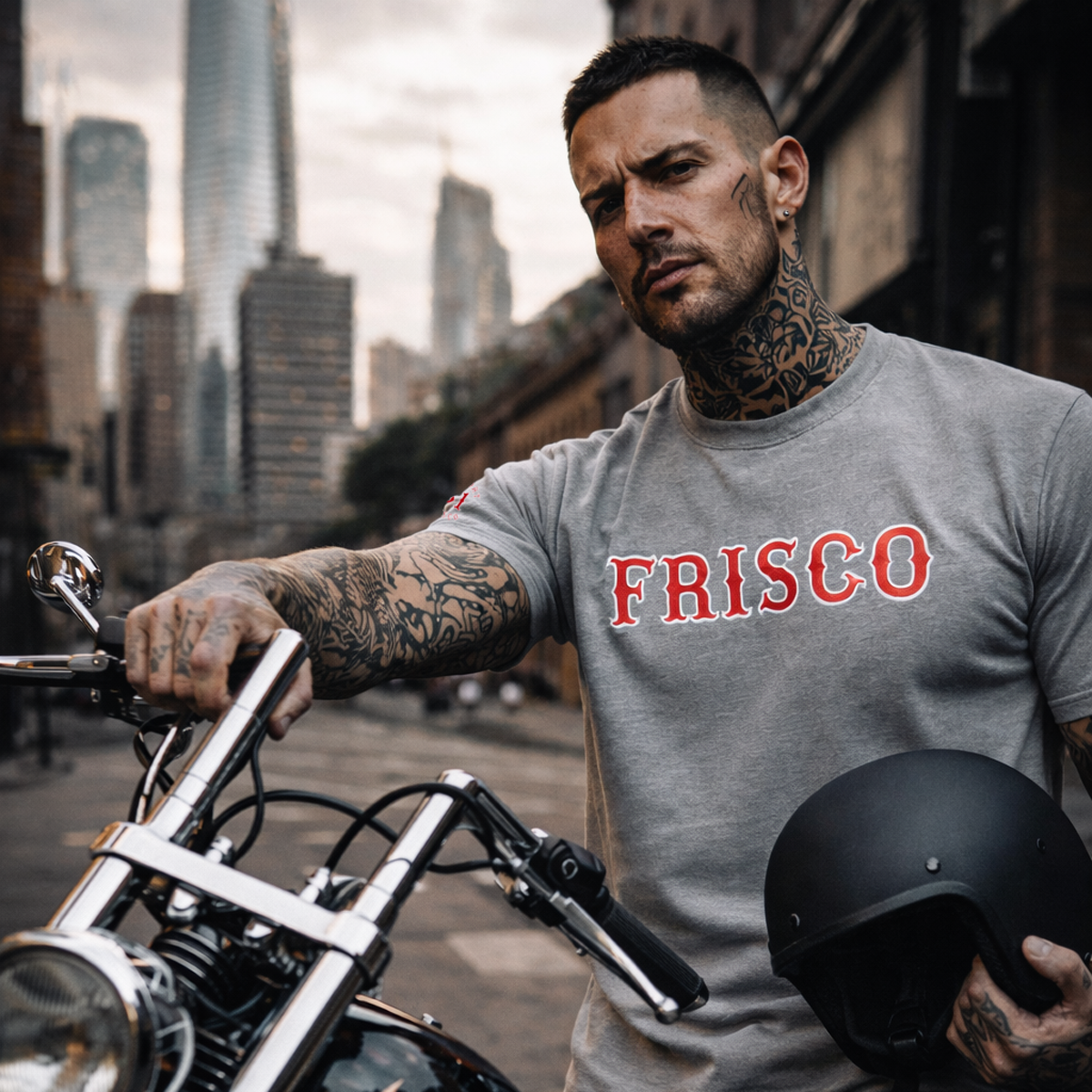 FRISCO  - Gray Men’s T-Shirt
