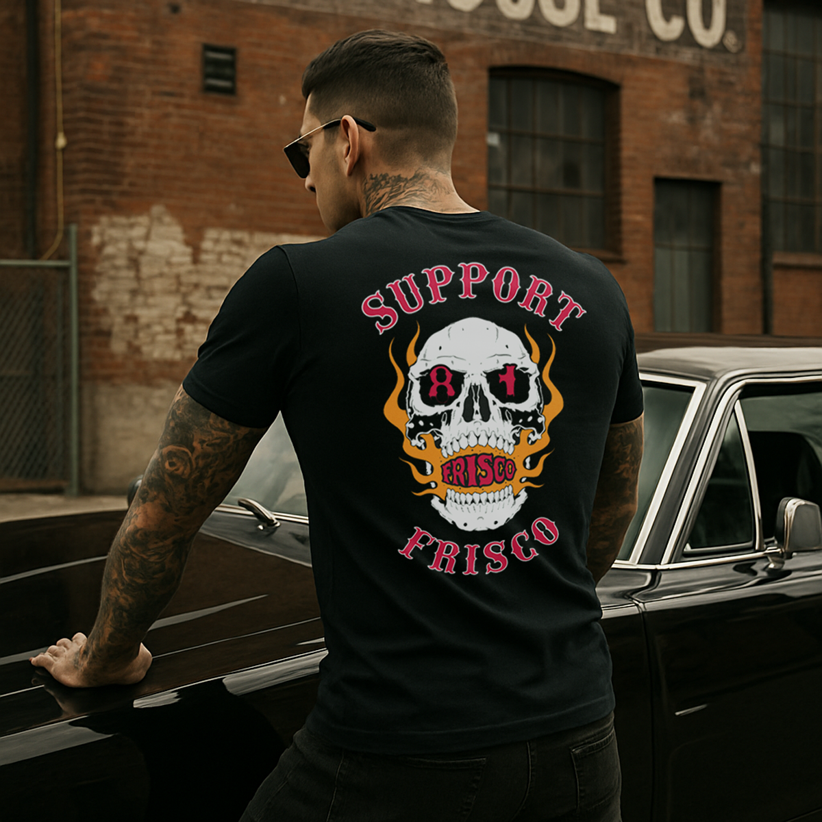 Black Skeleton T-Shirt