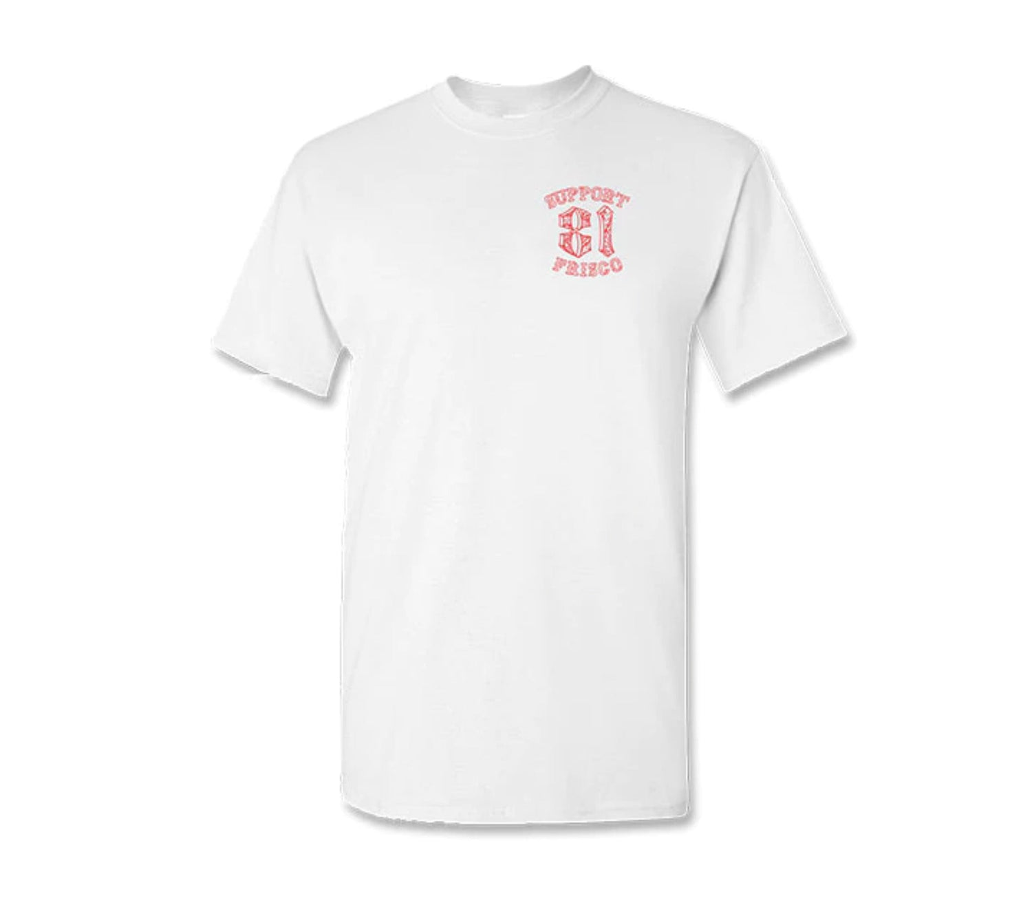 Frisco White Tribal T-Shirt, Hells Angels Frisco 81 Support Gear