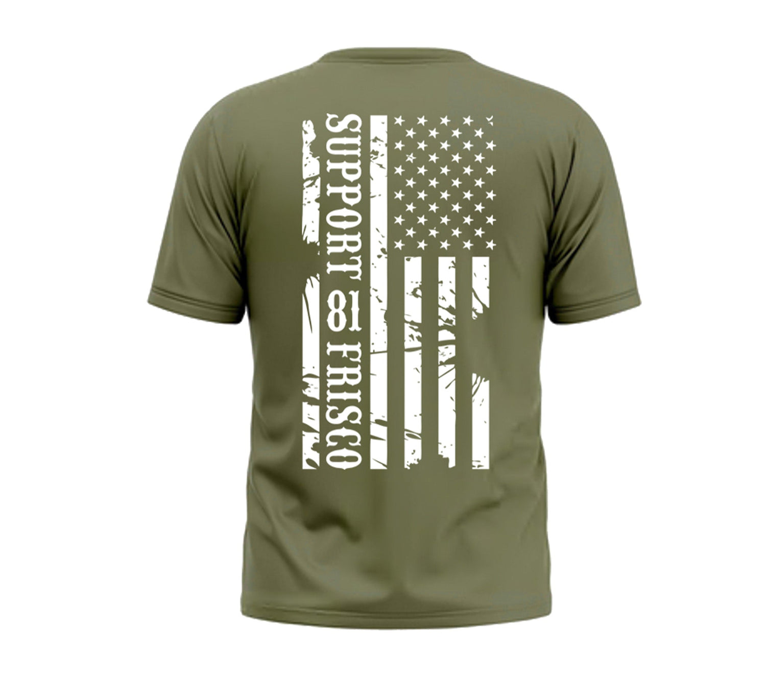 Amex Flg Shirt back, Hells Angels Frisco 81 Support Gear