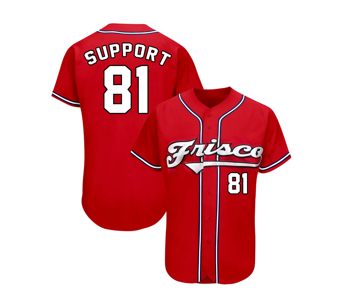 Baseball Jersey 81 Frisco Novelties