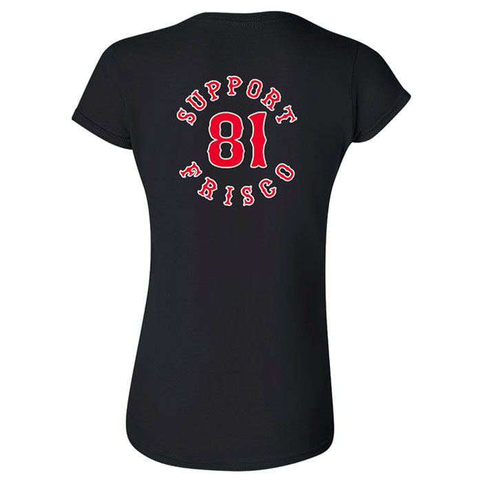 Support 81 Ladies T-Shirt, Hells Angels Frisco 81 Support Gear