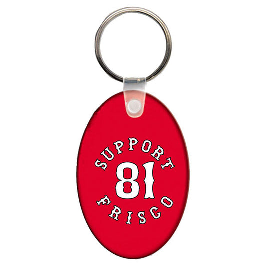 support 81 key chain, Hells Angels Frisco 81 Support Gear