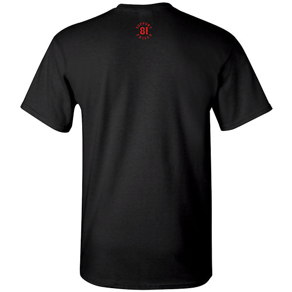 Support Hells Angels Frisco Jermeny Fish T-shirt Black, Hells Angels Frisco 81 Support Gear
