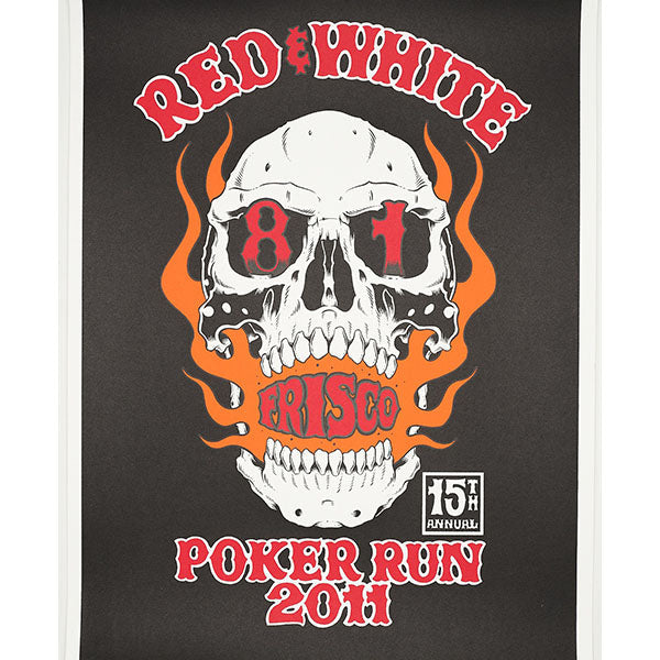 support poker run 15 poster, Hells Angels Frisco 81 Support Gear