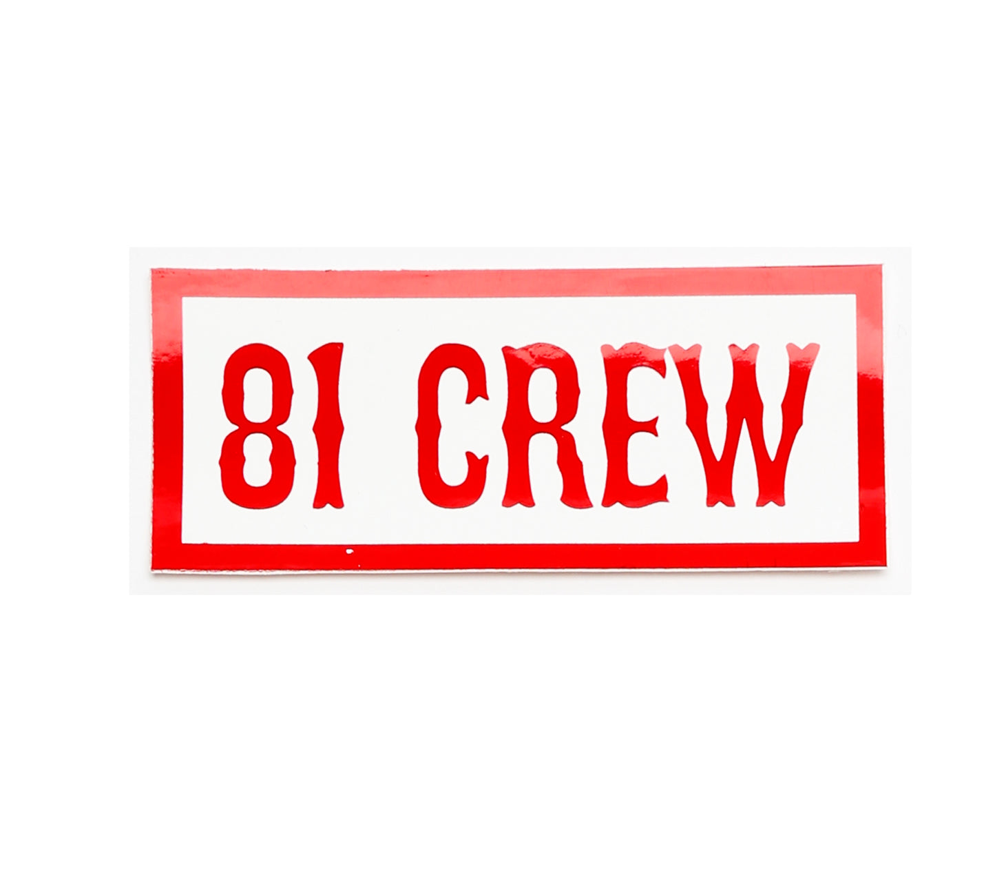 Sticker - 81 CREW