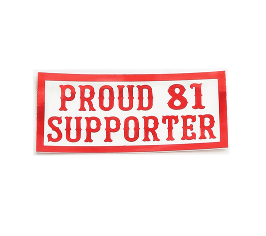 Sticker - PROUD 81 SUPPORTER
