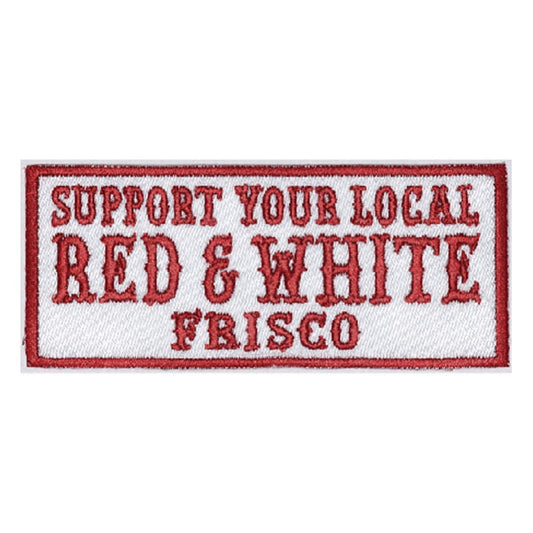 Patch - Support Your Local Red & White Frisco