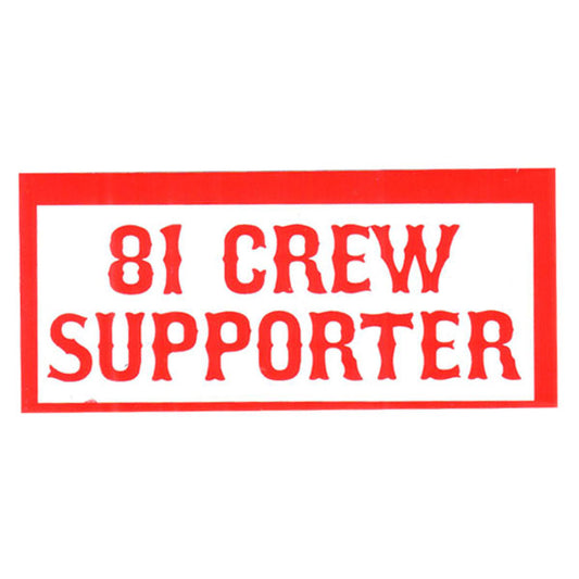 Sticker - 81 CREW SUPPORTER